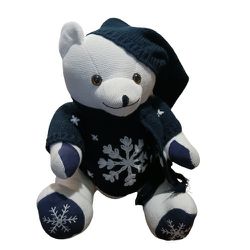 Pier One Teddy Bear Winter White Sweater