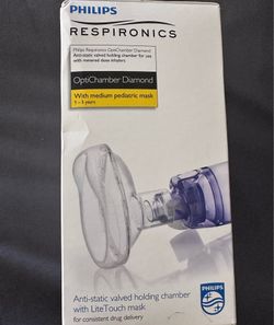 OptiChamber Diamond with size Medium mask
