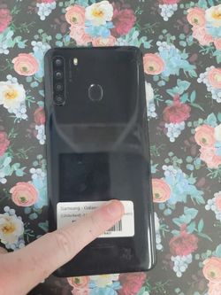 Galaxy A21 6.5" (Unlocked) 32GB Fair Black - 90 day warranty included!