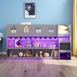 Low Loft Bed 