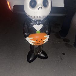 Jack Skelington Piggy bank/decoration