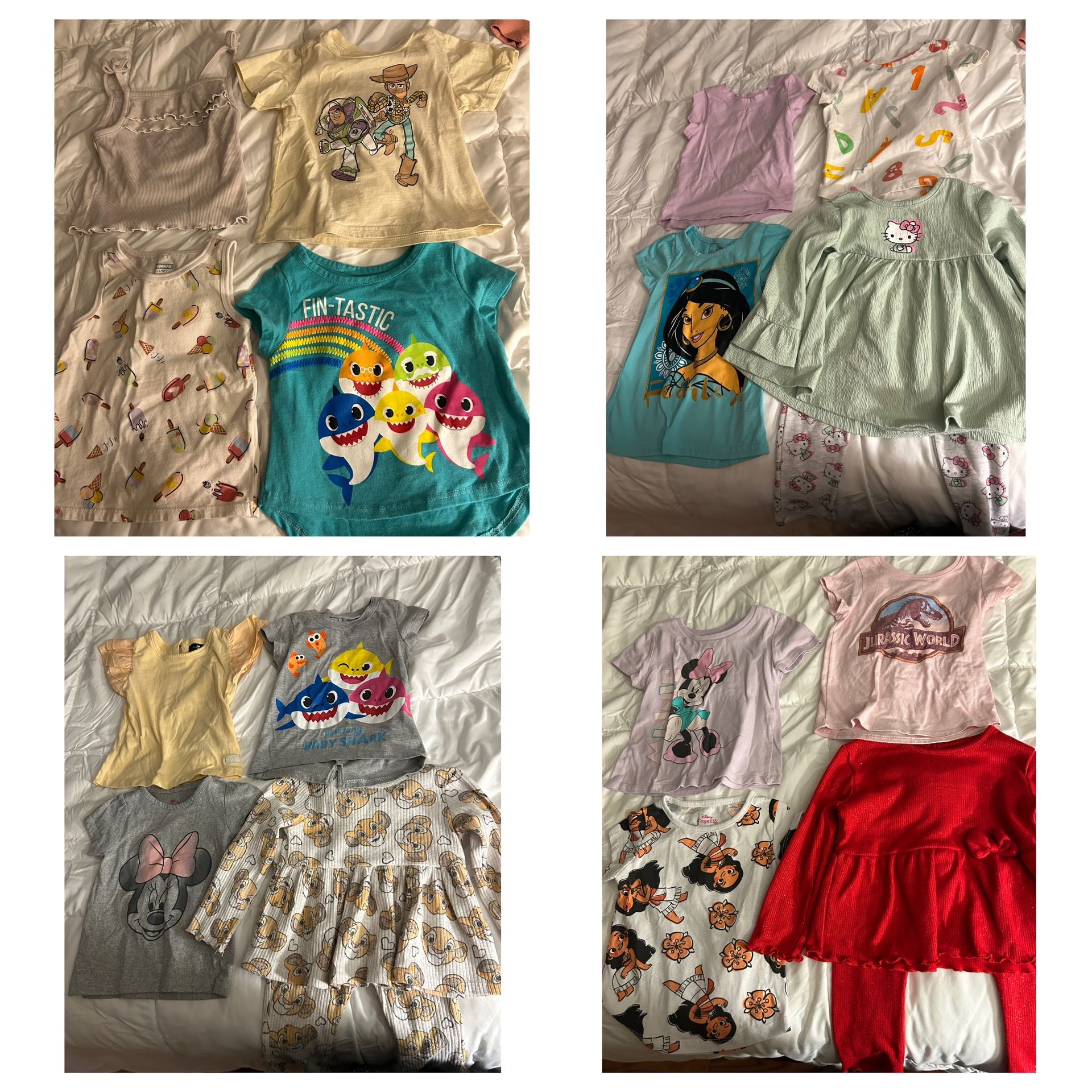 Lot Of 2T Girl Clothes 
