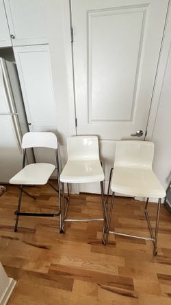 Ikea 3 bar stools