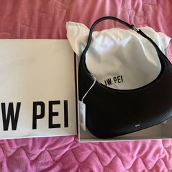 JW PEI BLACK LEATHER BAG 