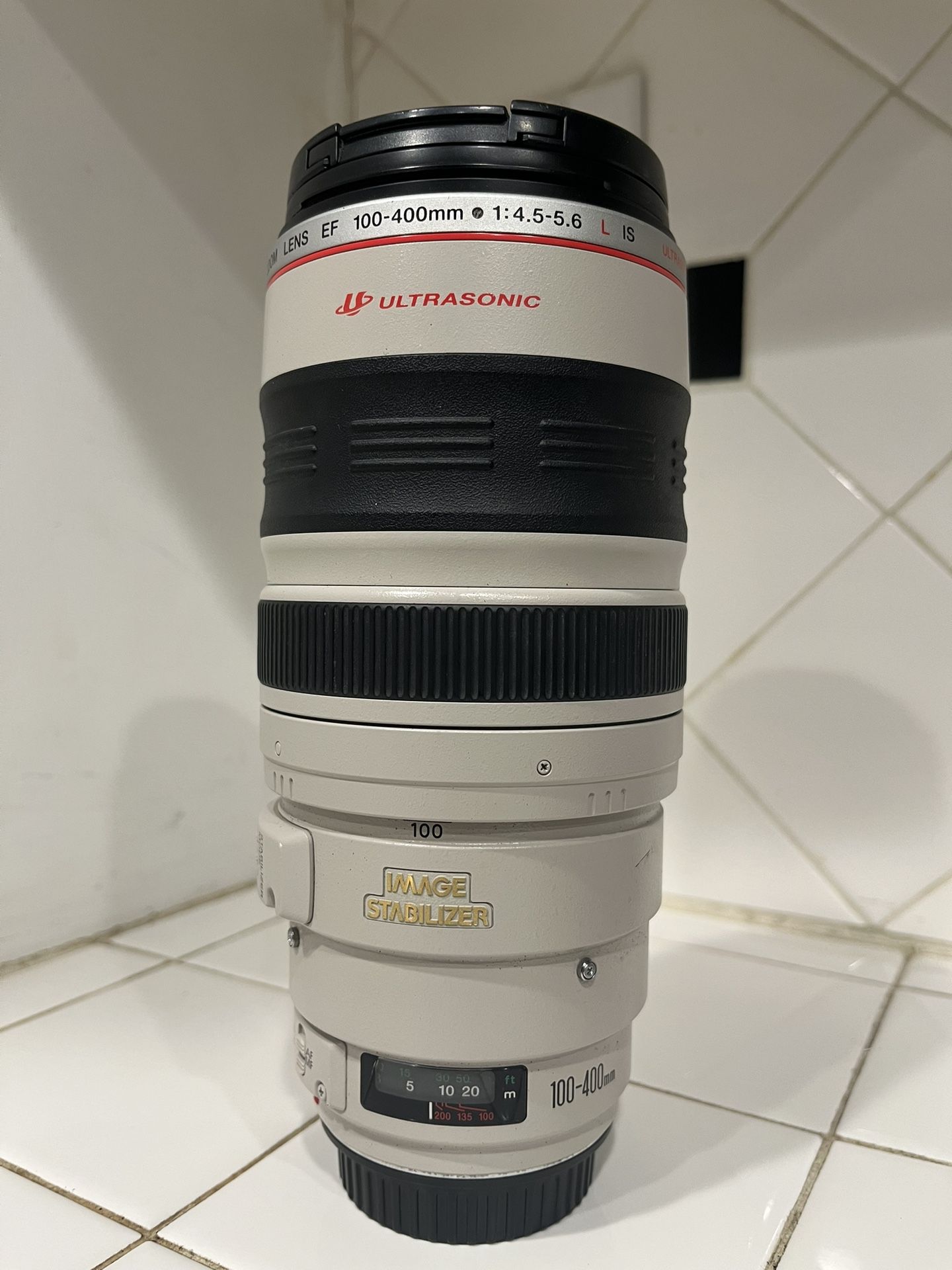 Used Canon EF 100-400mm f/4.5-5.6L USM Telephoto Zoom Lens