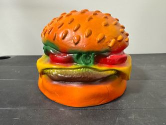Colorful Ceramic Hamburger Bank