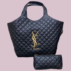 Big Hand Bag In Black 
