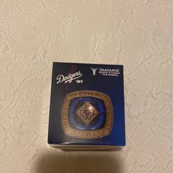 1981 WORLD SERIES RING