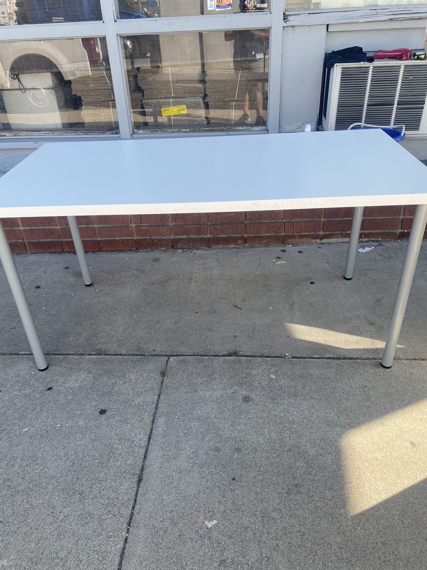 IKEA White Desk Table 59” Length X 29” Deep X 29” High