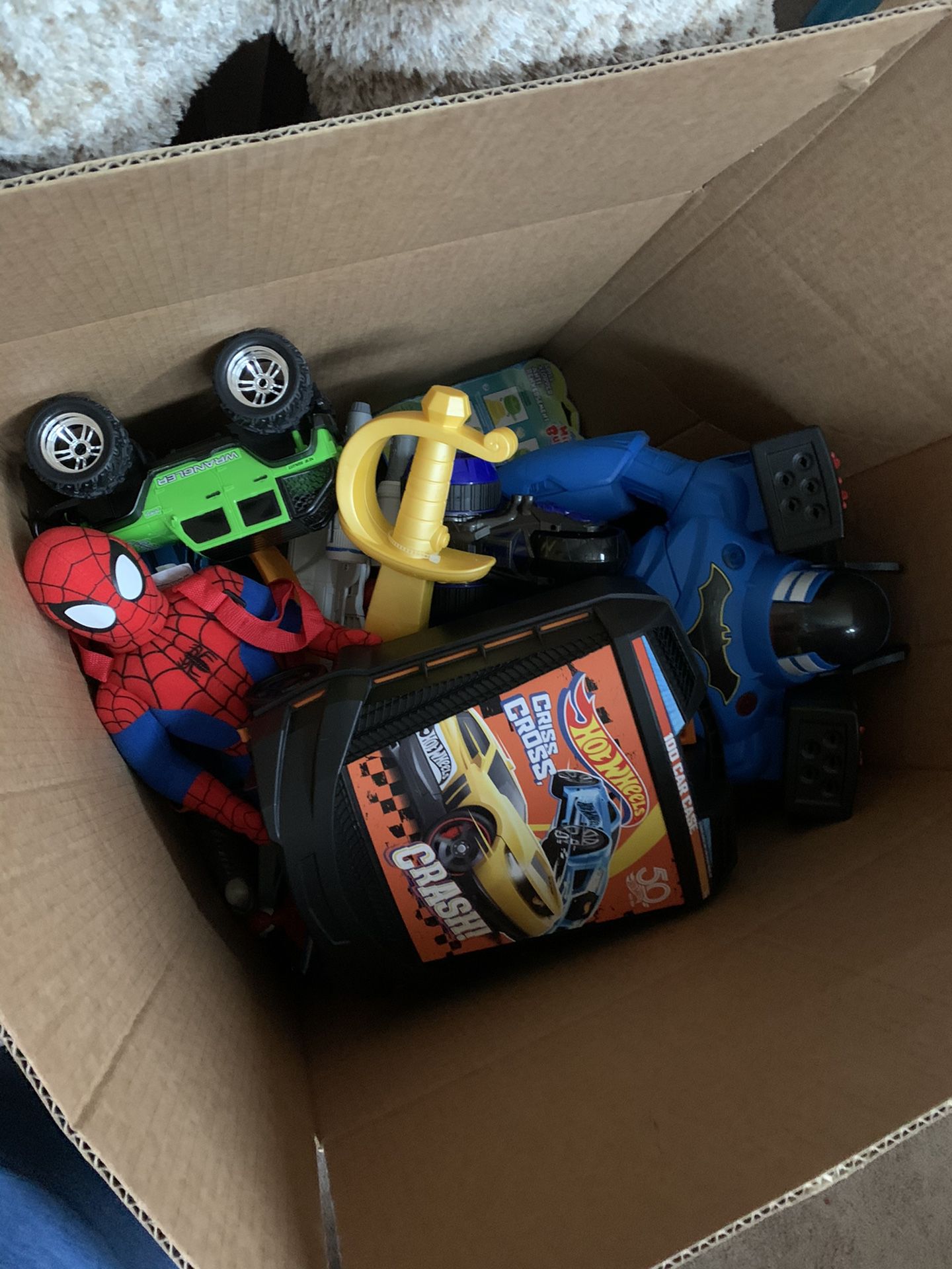 Box of Boy Toys