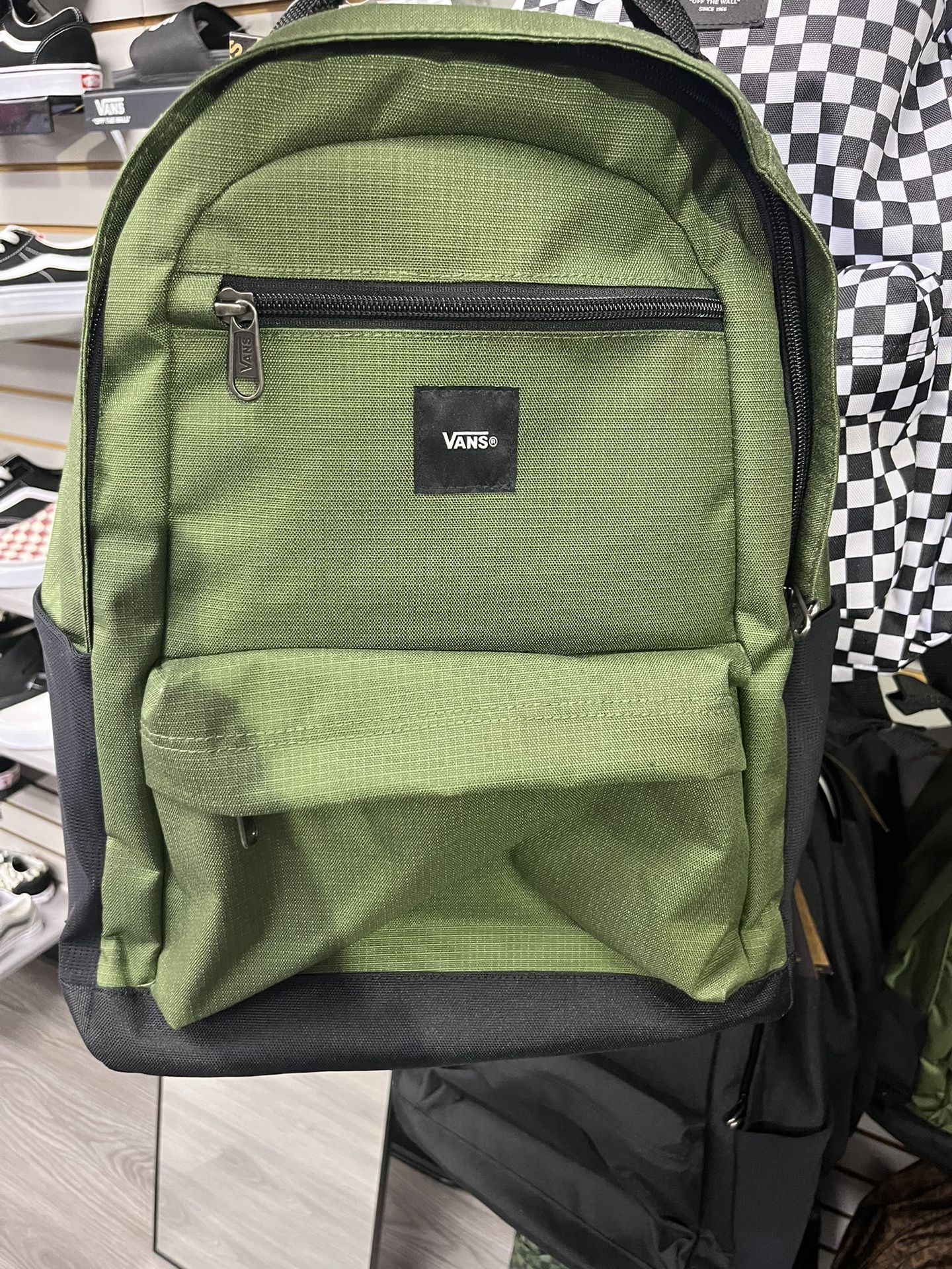 Men’s Vans Green Backpack Pine Forest