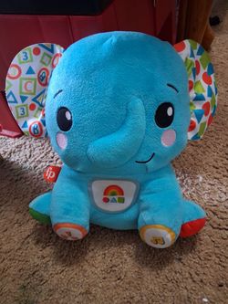 Laugh & Learn Elephant Plush Toy p1