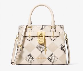 NWT Michael Kors Hamilton Small Patch And Snake Bag