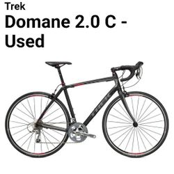 TREK Domane 2.0 200 Series Endurance Bicycle Bike Frame And Shimano Parts