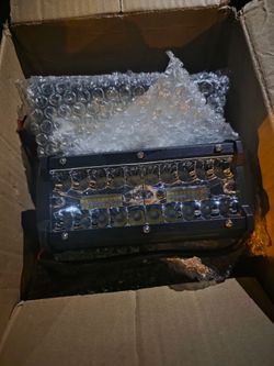 7" light bars Jeep car