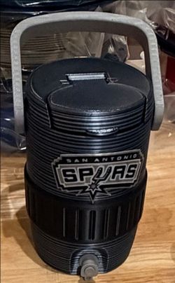 Spurs water cooler koozie