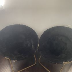 Folding Saucer Chairs