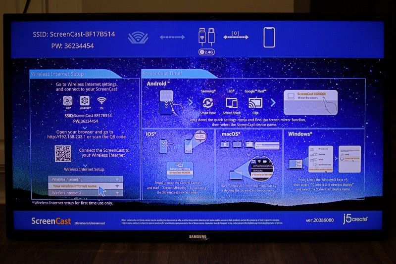 Samsung 40" TV - Hang To Wall Ready - Excellent condition