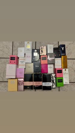 A lot of Colognes for sale