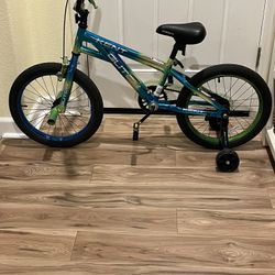  Kent Glitch BMX Child Bicycle, 18” W/Training Wheels 