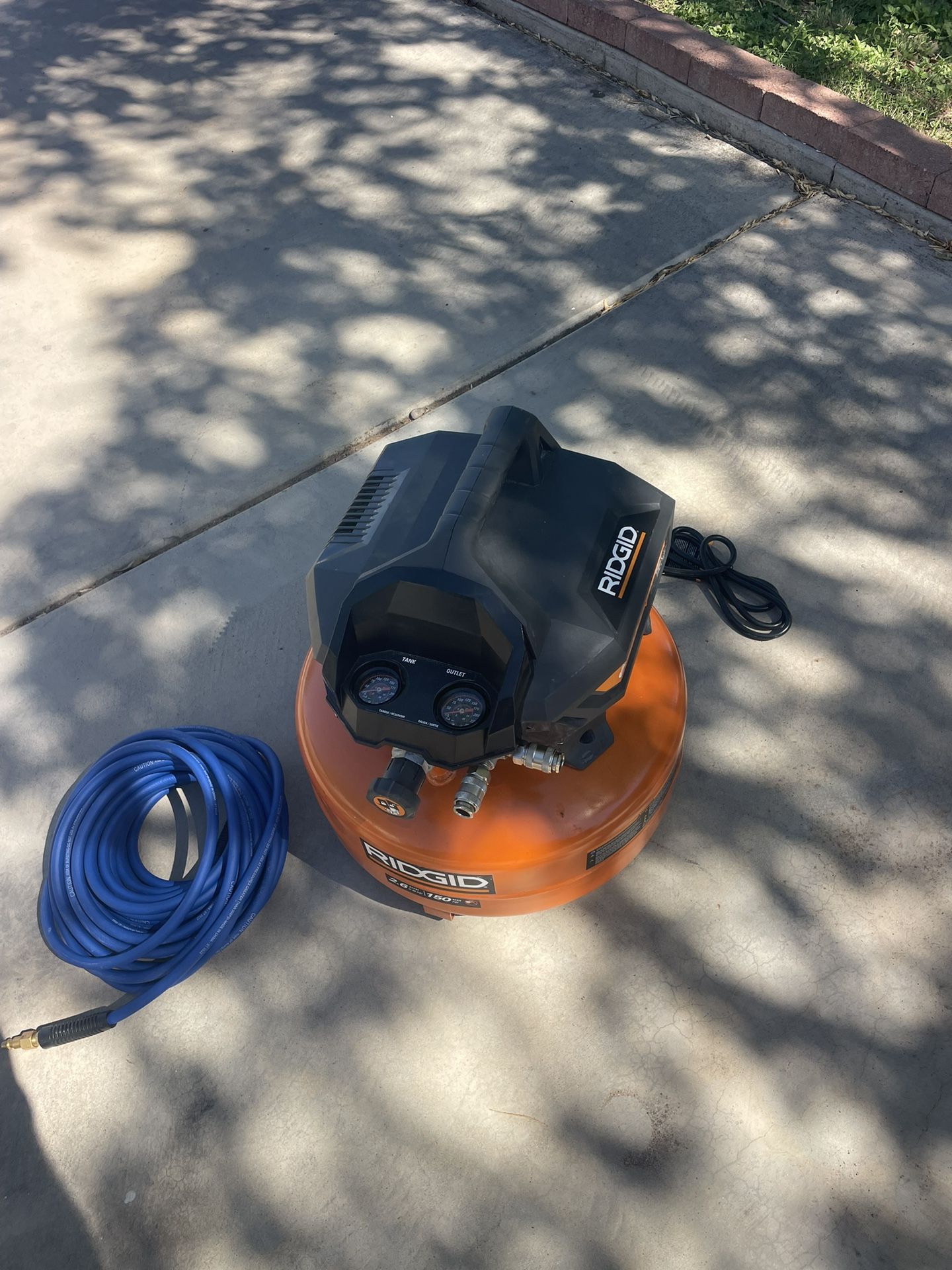 New Rigid Compressor With New Estwing Hose