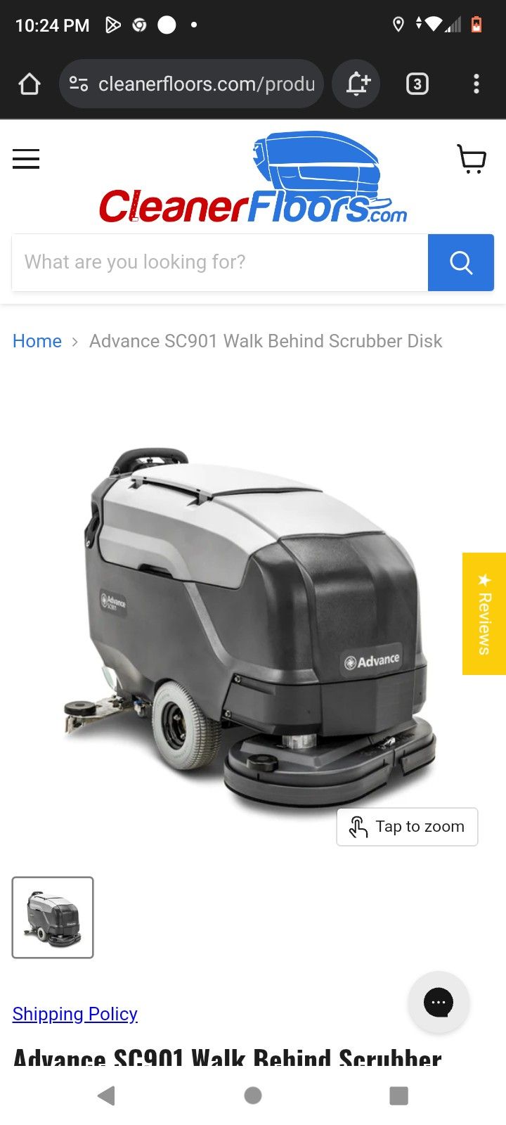 Floor Scrubber Walk Behind