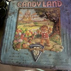 Vintage Candyland Game Box    