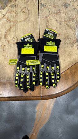 Premium Defense Work Gloves (2 Pairs)