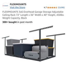 fleximounts model gr36 - Garage Storage MSRP $169