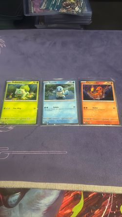 Pokémon starters gen 1 promos