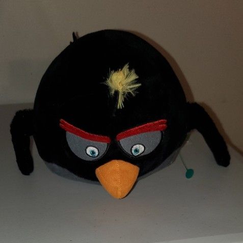 The Angry Bird Plush Toy is a small stuffed animal from the Angry Birds character family.