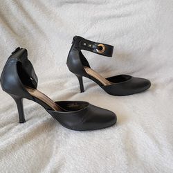 Impo black high heels size 9W women