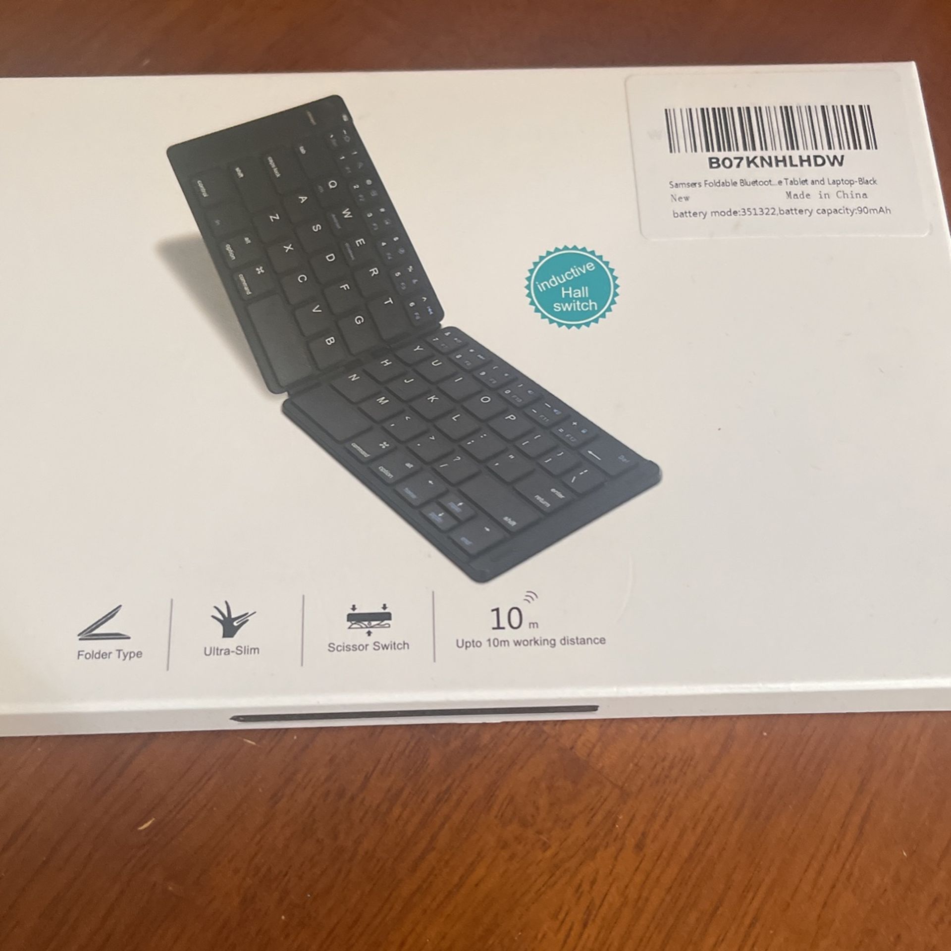 Pocket Keyboard With A Stand For A Phone