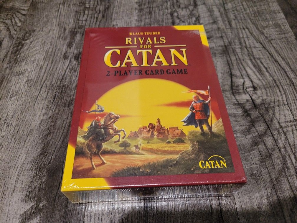 Brand New Sealed Rivals For Catan Strategy Board Game Settlers Of Catan