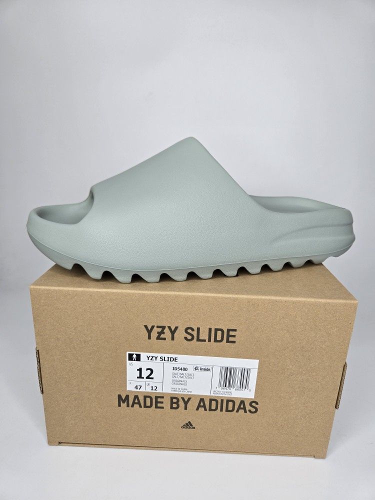 BRAND NEW Adidas Yeezy Slide Salt size 12