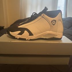 Jordan 14 Retro Black Toe Sz 10M