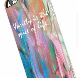 iPhone 6/6s case for girls, Akna Get-It-Now Collection High Impact Flexible Silicon Case for both iPhone 6 & iPhone 6s [Abstract Oil Pattern]