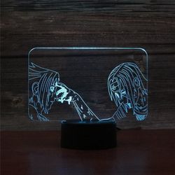 Itachi and Sasuke Uchiha
 Anime 3D Desk Lamp