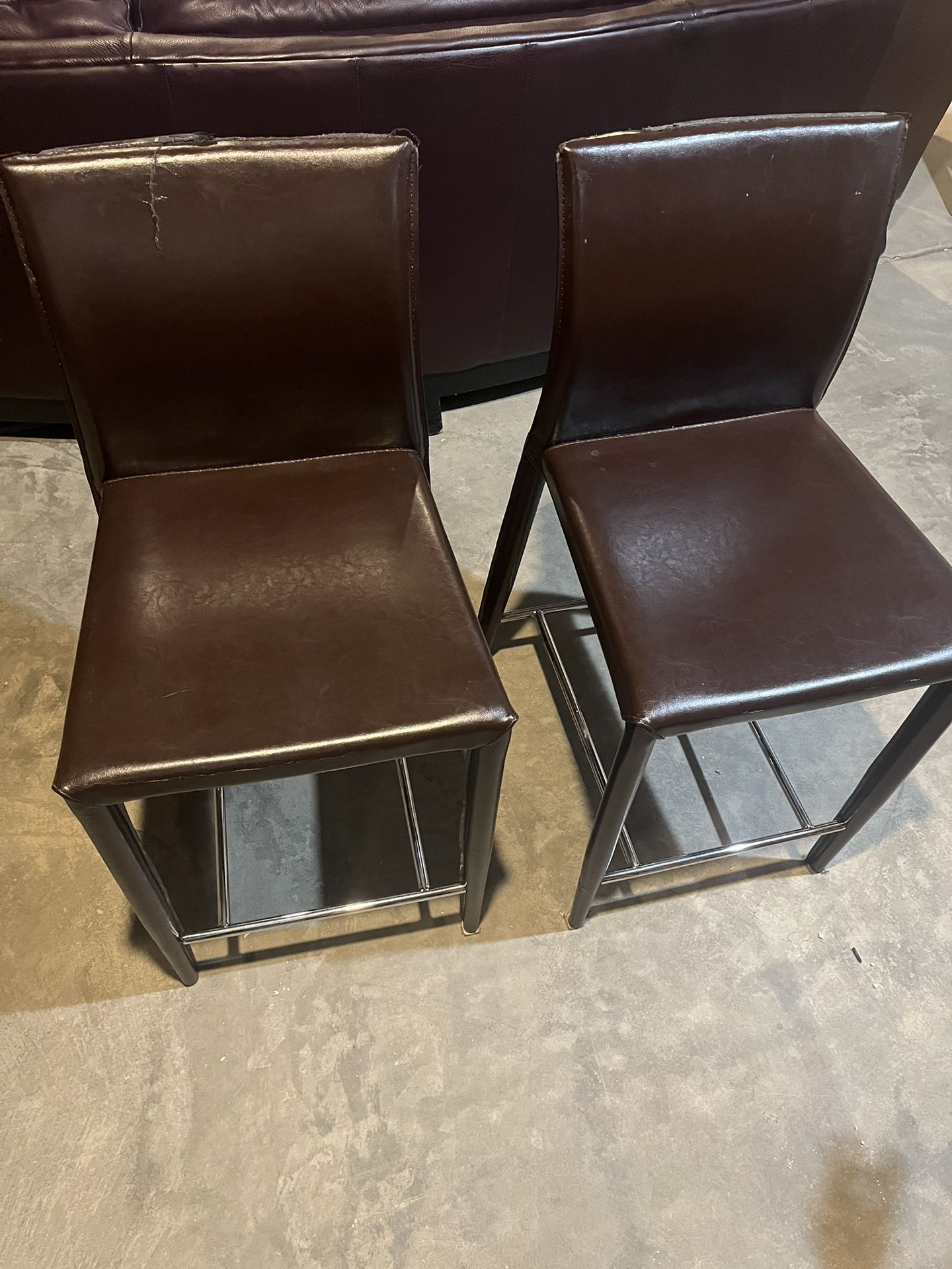 2 Counter Height Chairs