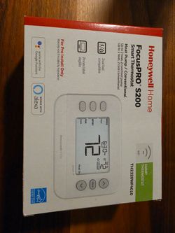 Honeywell Home TH2320WF4010 S200 FocusPRO Smart Thermostat $50