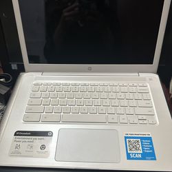Never Used HP Chromebook White