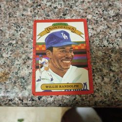 Willie Randolph Base Ball Card YEAR ERROR (REALLY RARE)