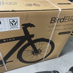 Unopened e-bike Bird Bike