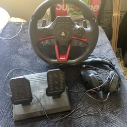 PS4 Steering Weel