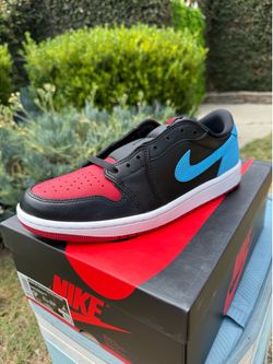Jordan 1 Retro Low NC To CHI Size 9.5W / 8M Brand New