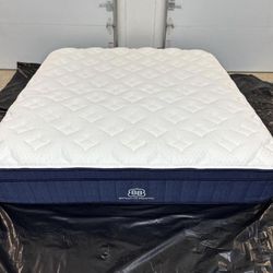 Brooklyn Bedding Aurora Luxe Cooling Hybrid King Mattress, Firmness: Soft, Cloud Pillow Top: Yes 