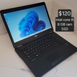 Windows 11 laptop. Intel core i5. 8 GB ram. SSD. 👍Delivery Available 👍👍Se Habla Español👍
