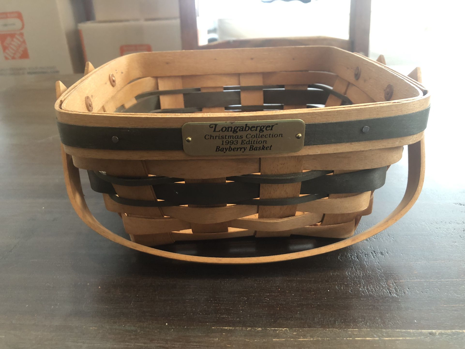 Longaberger Christmas Collection Basket - 1993 Edition