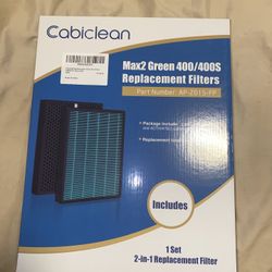 2-Pack HEPA Air Purifier Filter w/ Carbon Layer for Coway Airmega Max2 400 400S