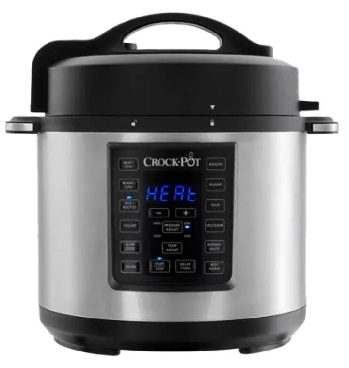 6 QT. CROCK POT PRESSURE COOKER